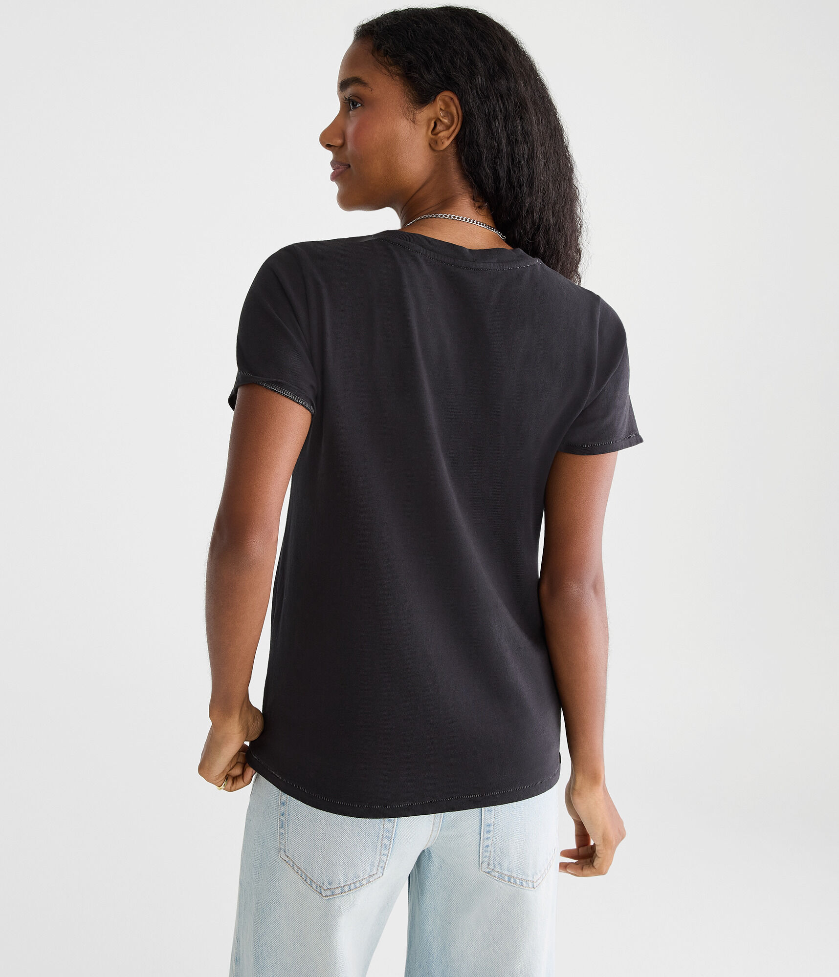 Washed Vintage Fit Crew Tee - SKU MERGED TO 80644558