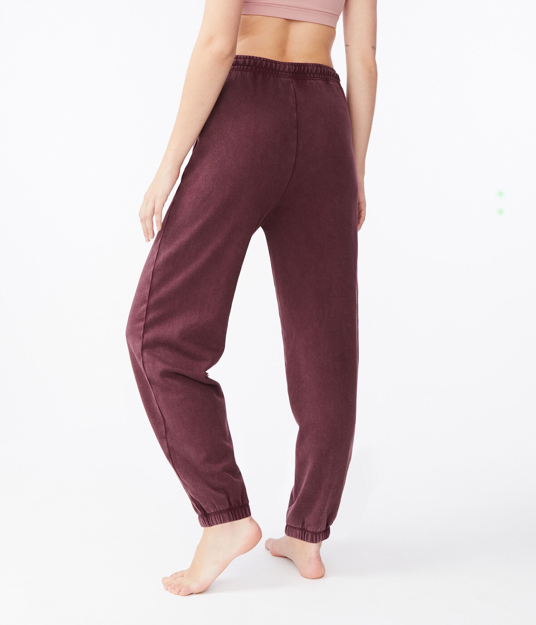 Baggy High-Rise Cinched Sweatpants
