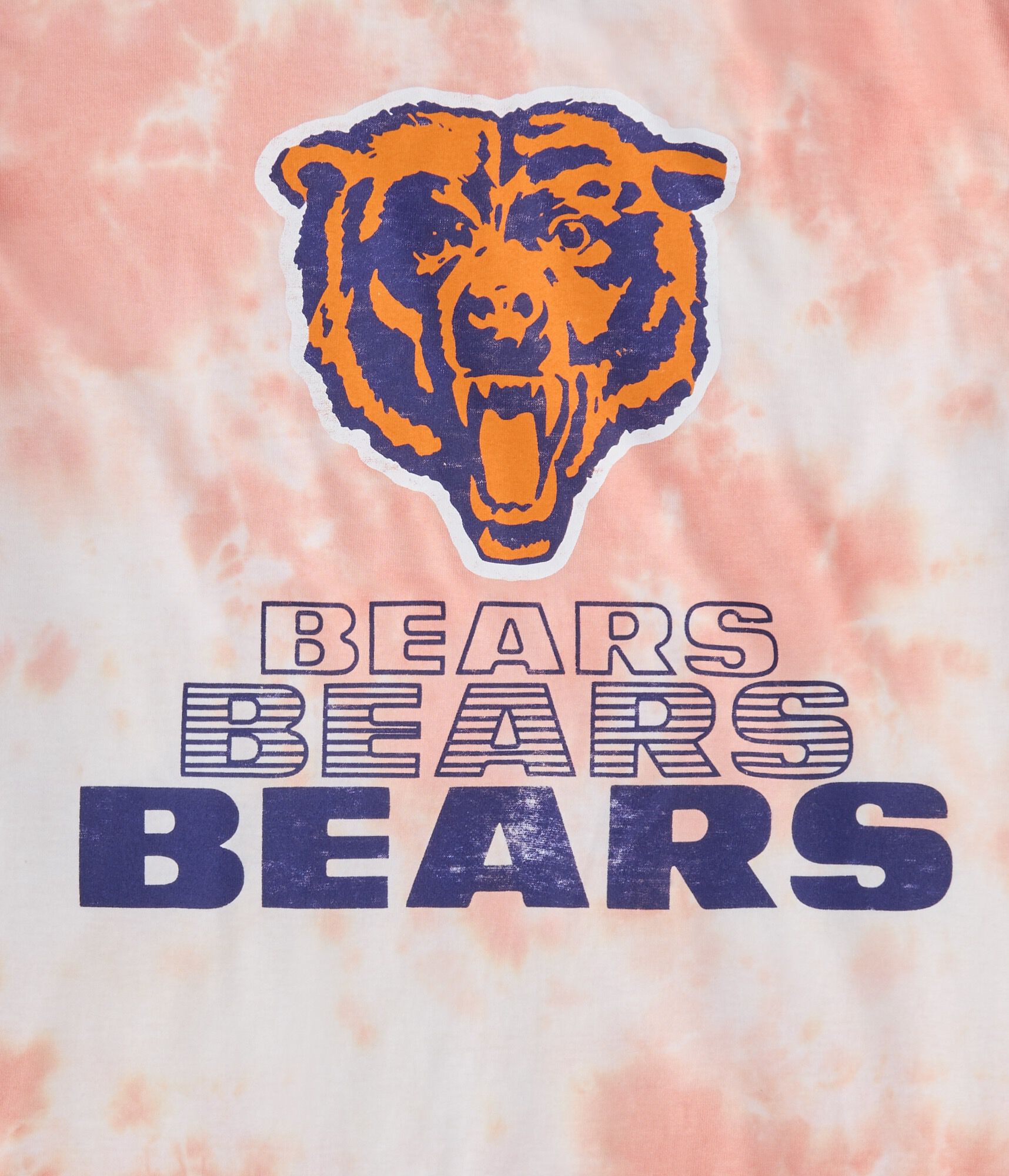 Chicago Bears Tie-Dye Relaxed Graphic Tee