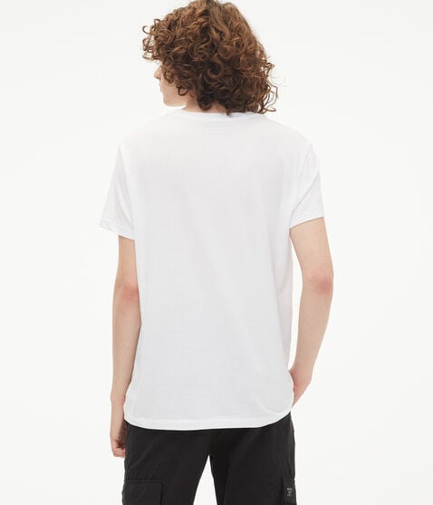 New York Aeropostale Logo Appliqué Graphic Tee