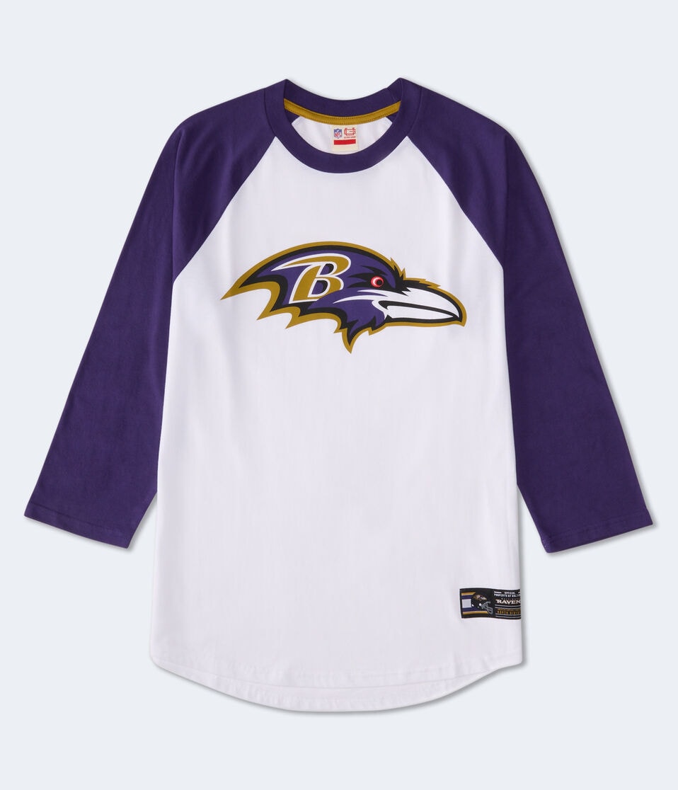 3/4 Sleeve Baltimore Ravens Relaxed Raglan Tee