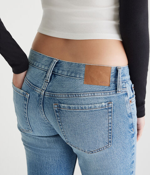 Super Low-Rise Flare Jean
