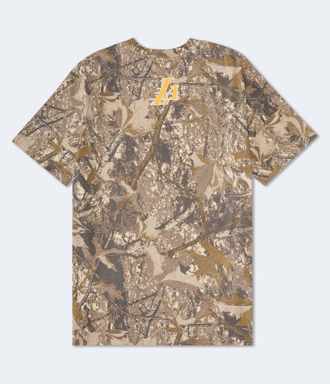 Los Angeles Lakers Camo Relaxed Graphic Tee Los Angeles Lakers Camo Relaxed Graphic Tee
