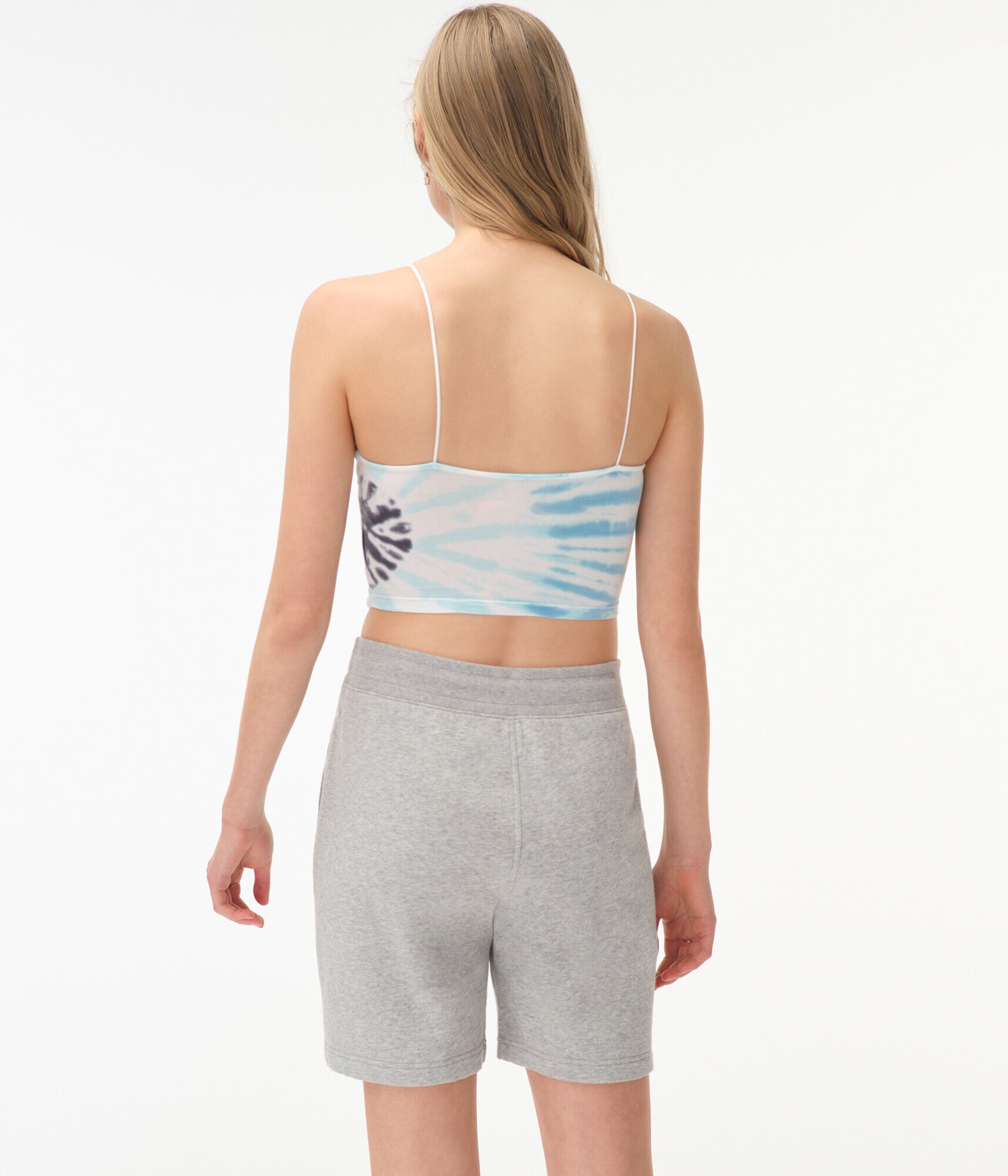 Seriously Soft Tie-Dye Cropped Bungee Cami