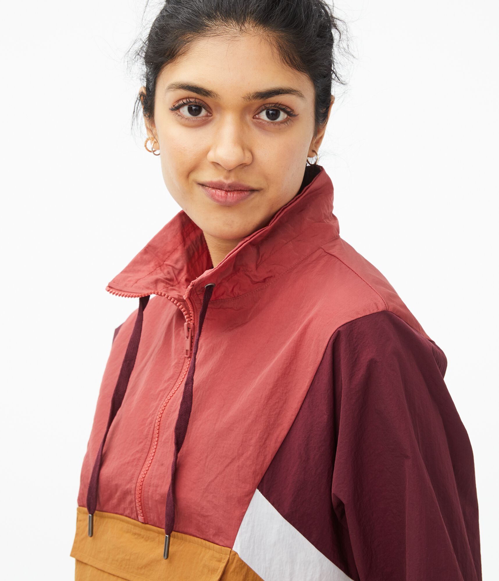 Colorblocked Windbreaker Jacket