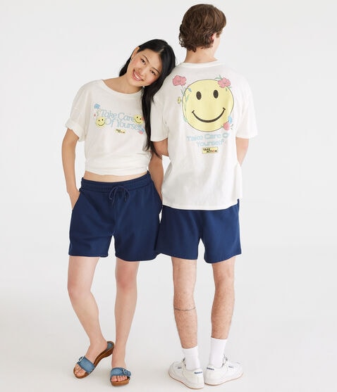 AERO | GLOBAL CITIZEN® Smiley Relaxed Graphic Tee AERO | GLOBAL CITIZEN® Smiley Relaxed Graphic Tee