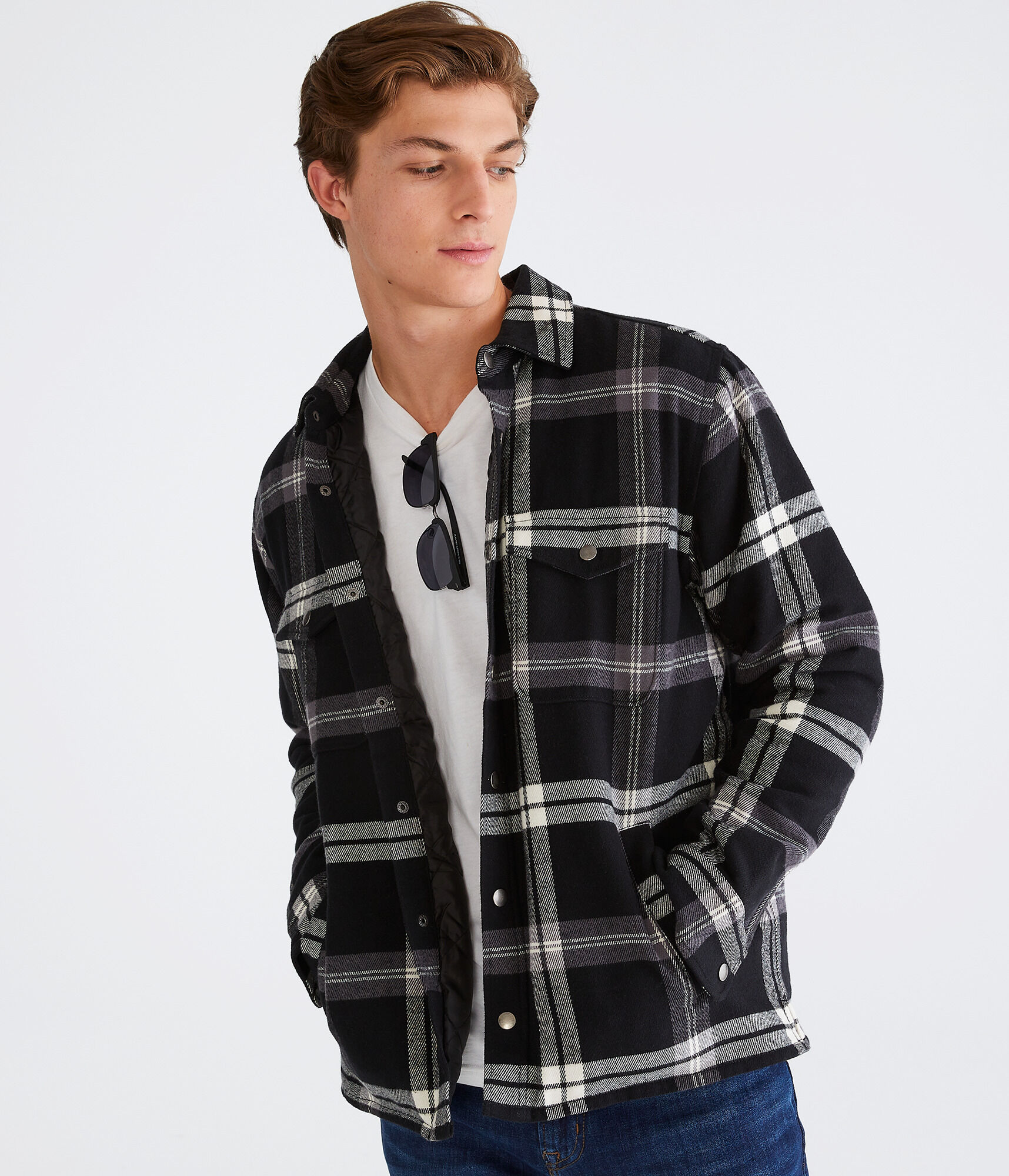 Plaid Flannel Shacket