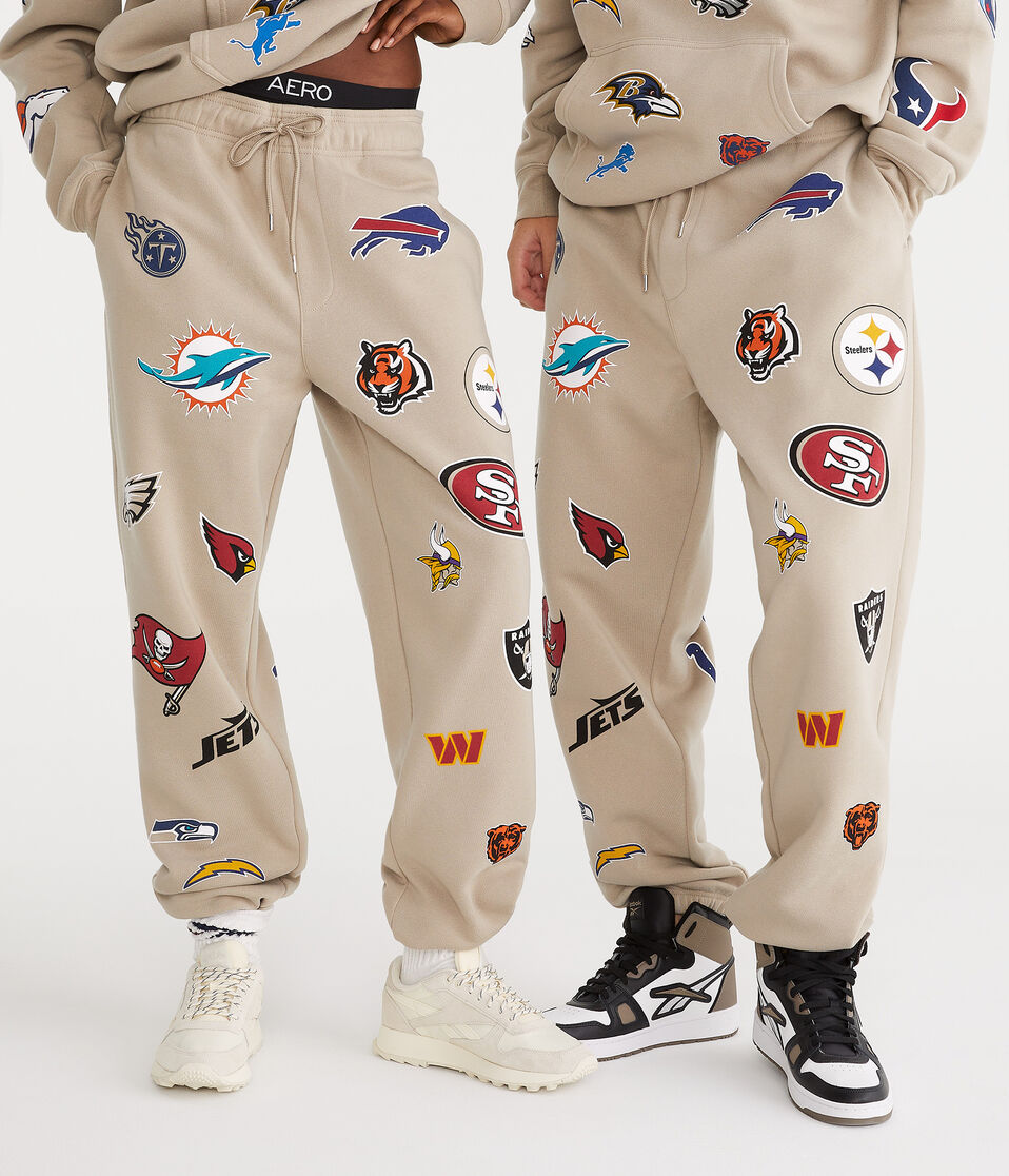 NFL Team Logos Jogger Sweatpants