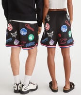 NBA Team Logos Mesh Shorts 6"