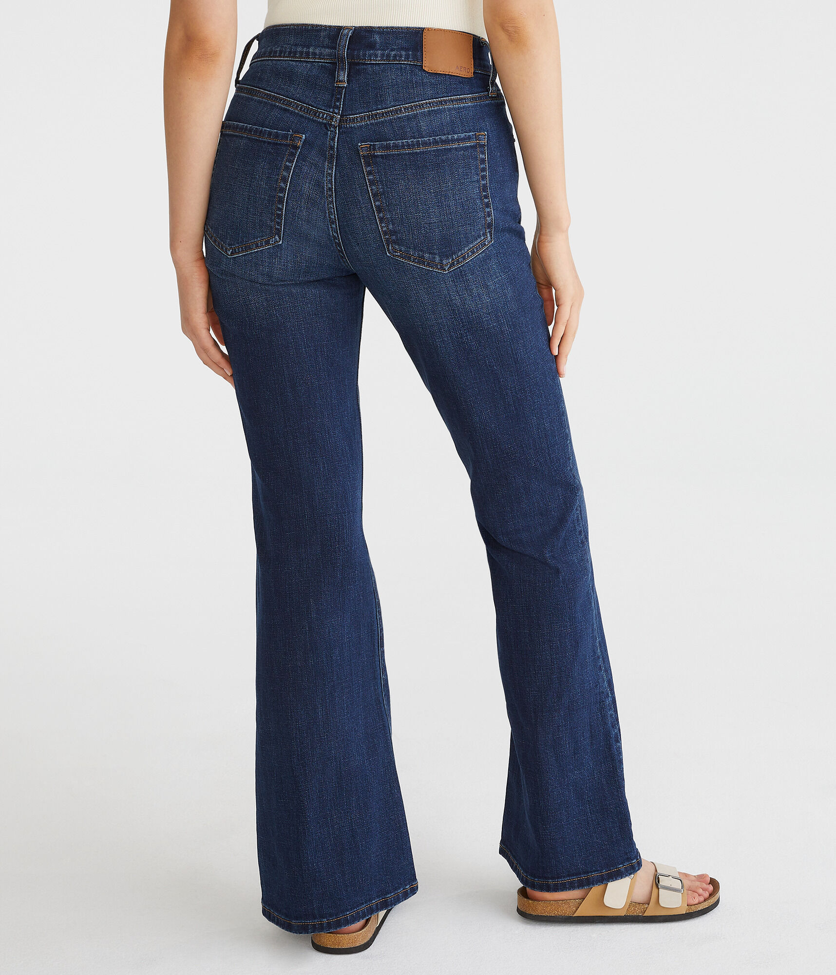 Flare High-Waisted Jean