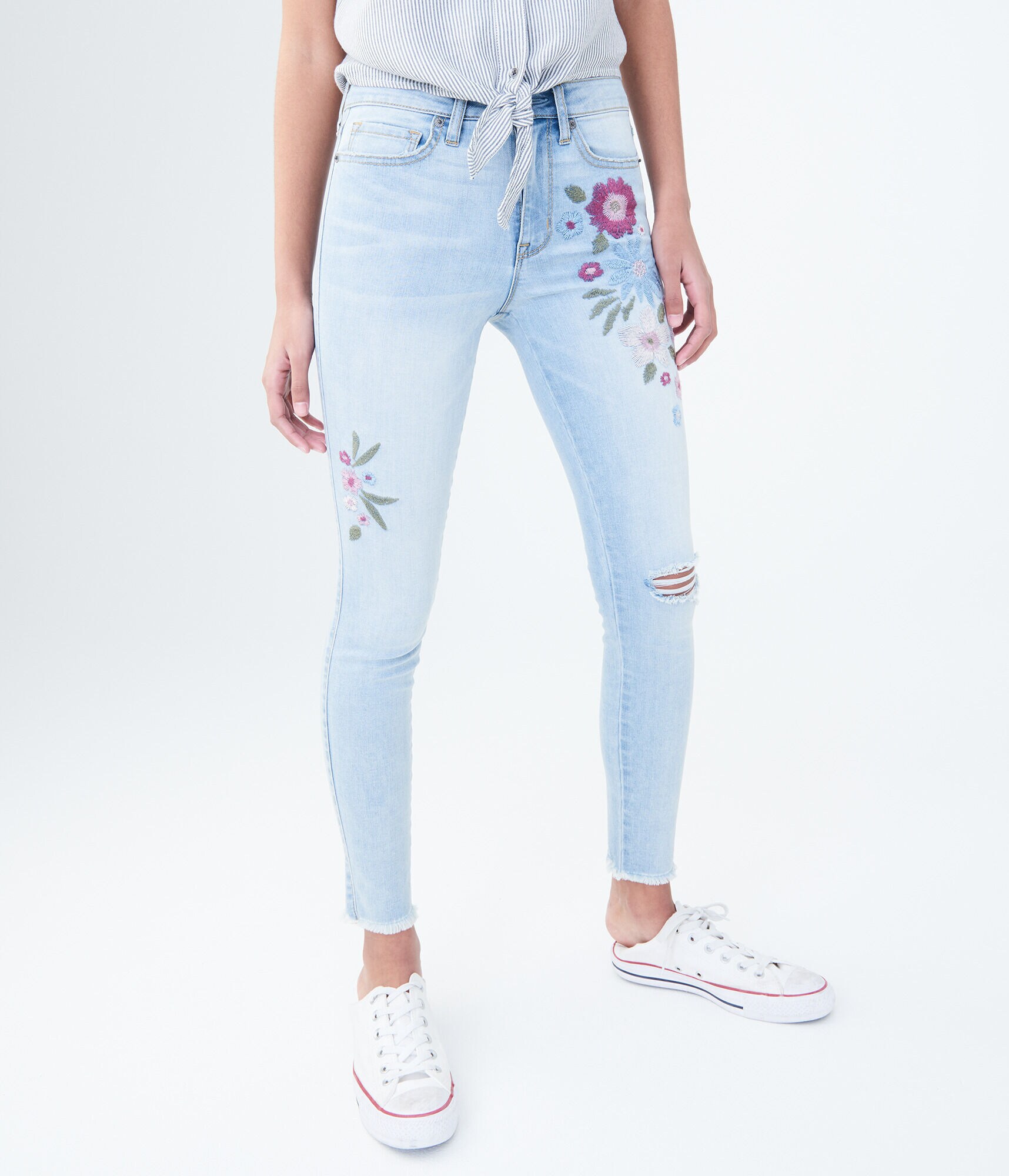 Seriously Stretchy High-Waisted Ankle Jegging