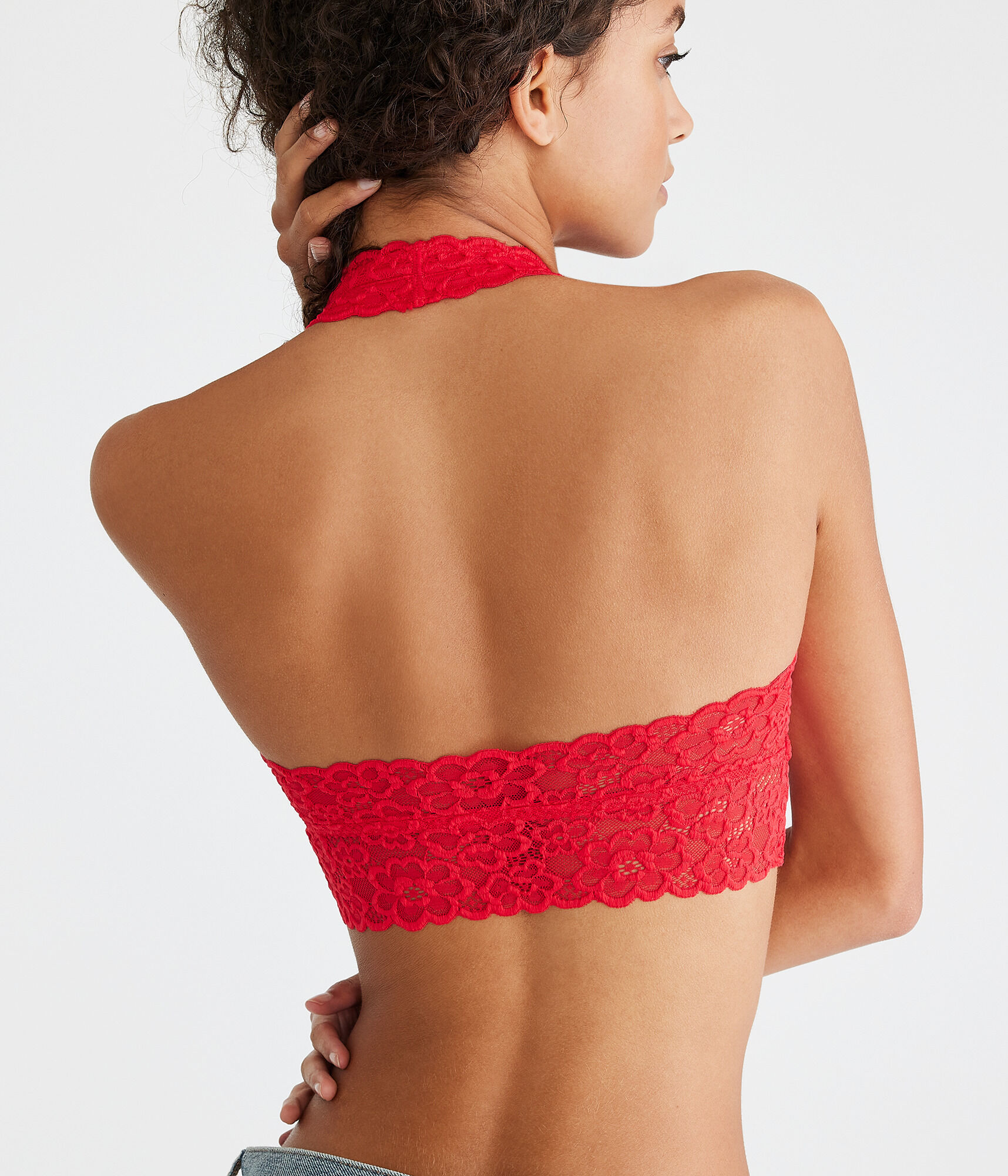 Lace Halter Bralette