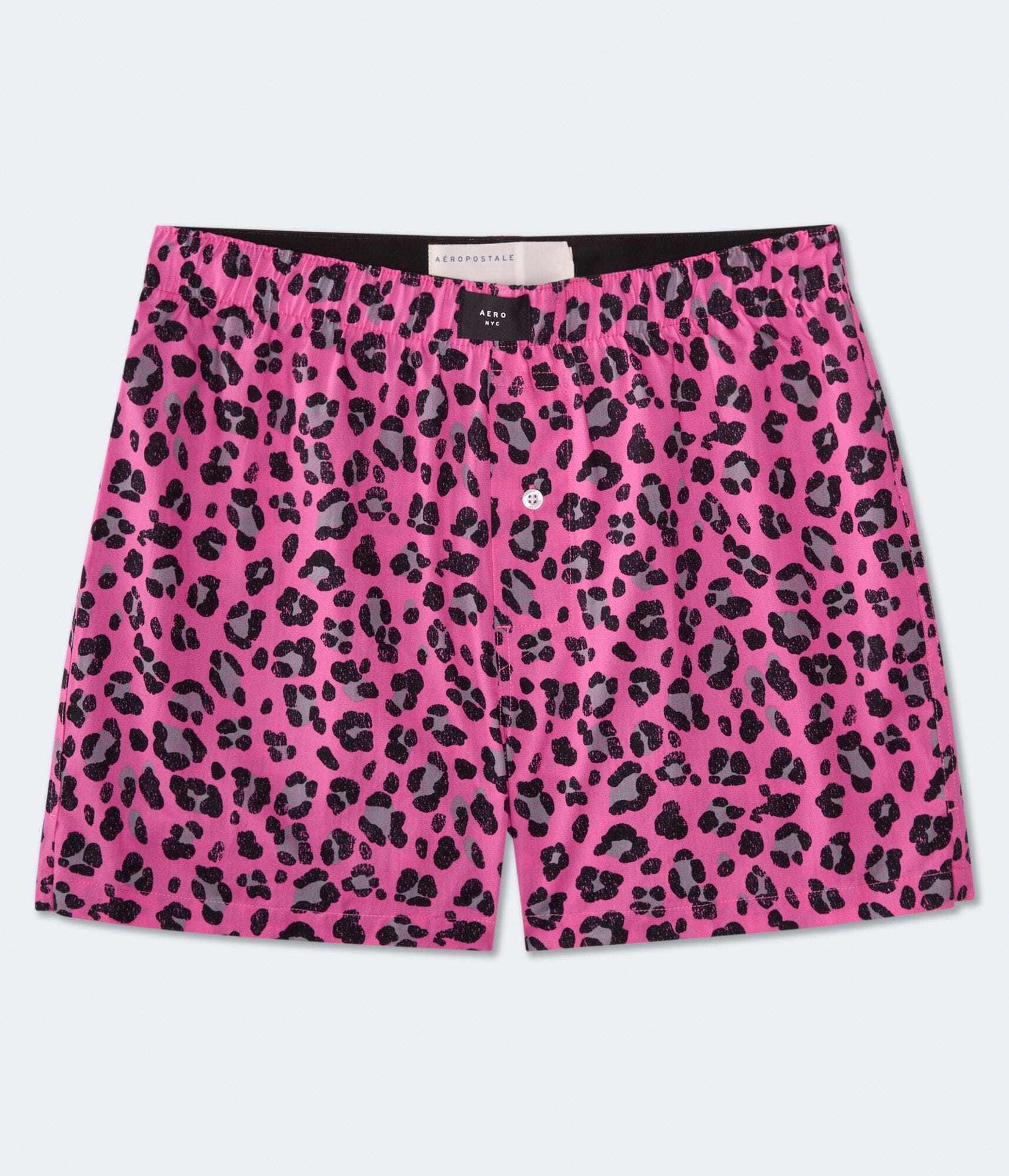 Leopard Print 4" Woven Boxers