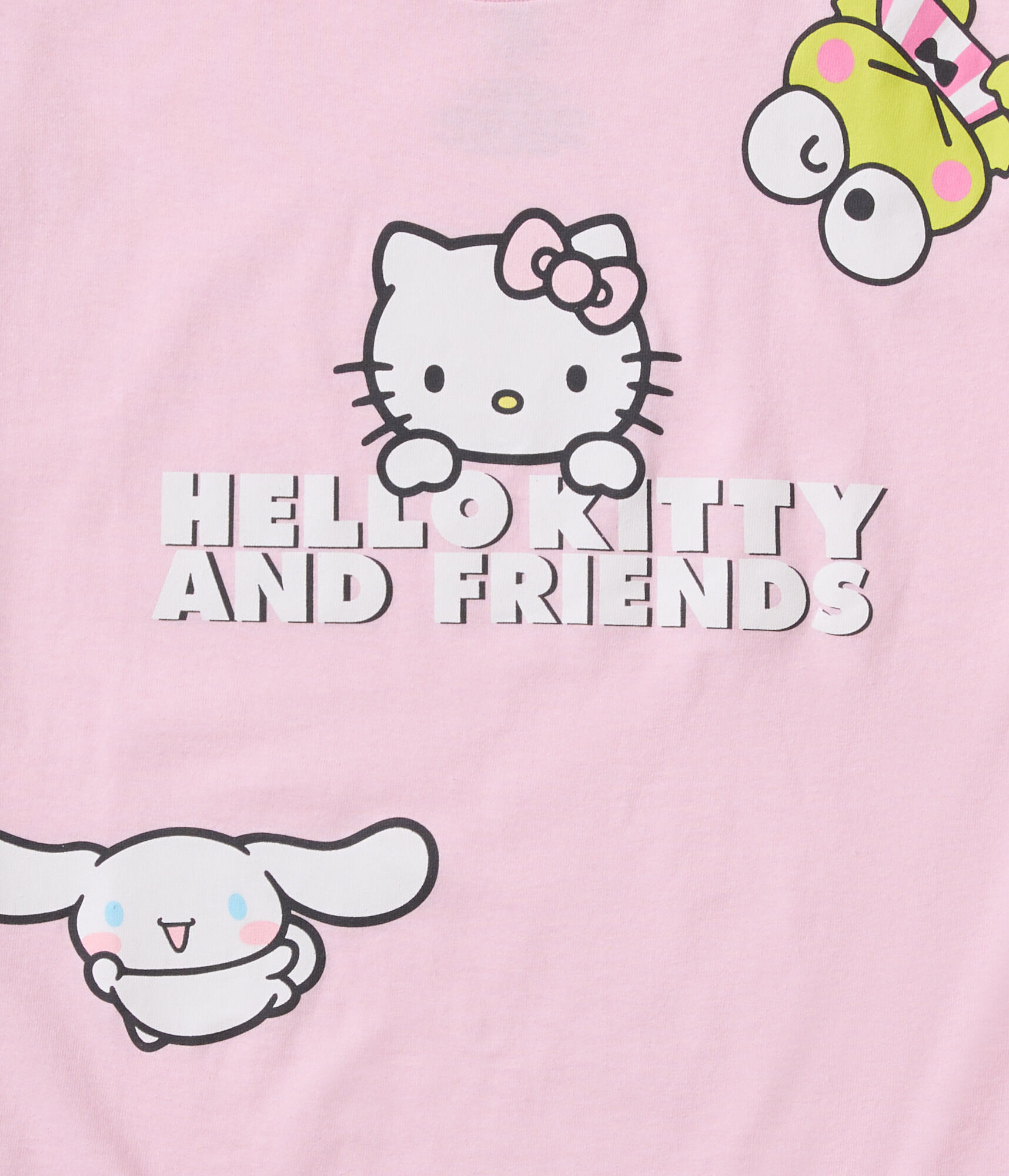 Hello Kitty And Friends Oversized Graphic Tee