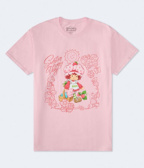 Strawberry Shortcake & Custard Oversized Graphic Tee Strawberry Shortcake & Custard Oversized Graphic Tee