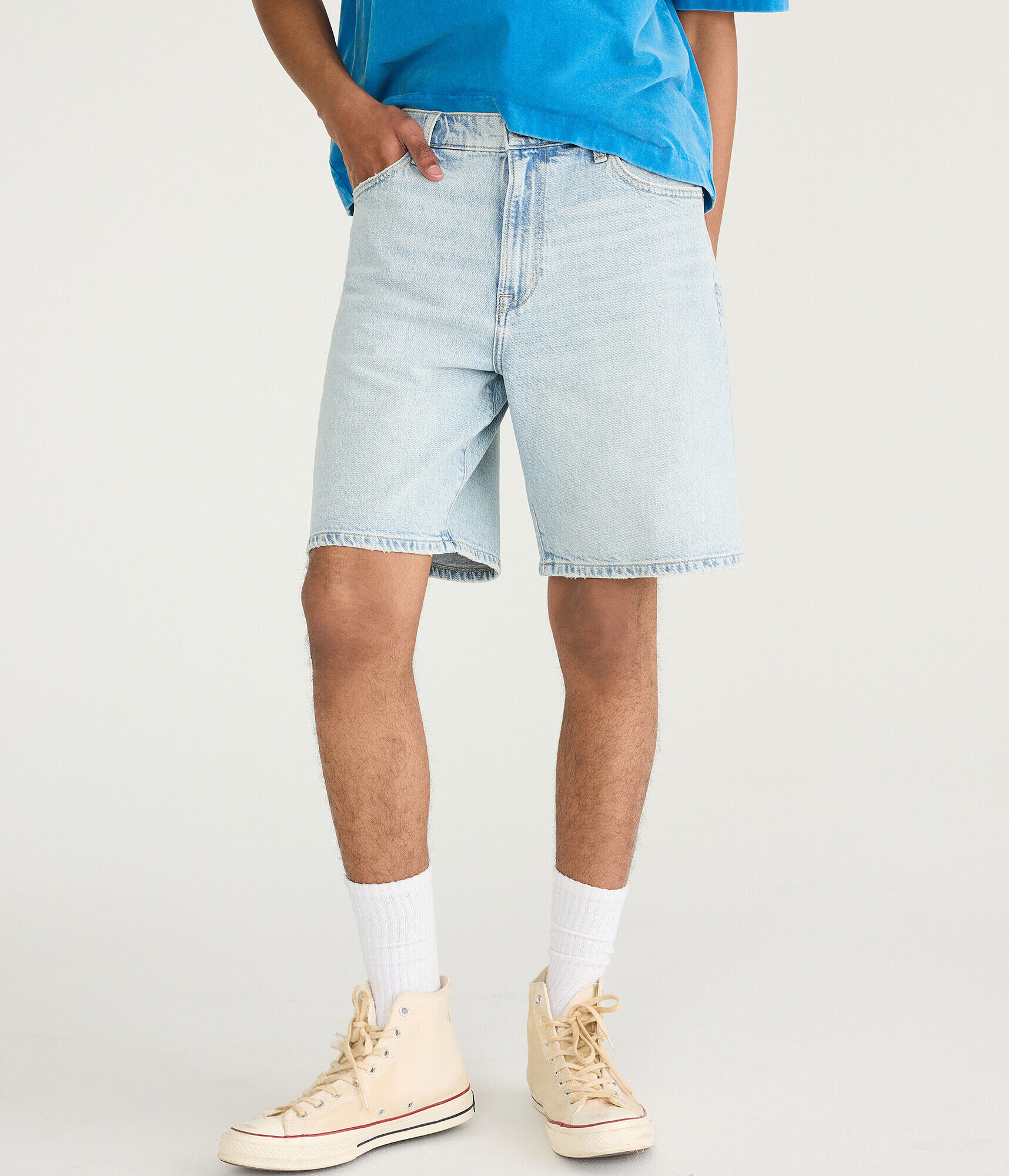 Baggy Denim Shorts 9"