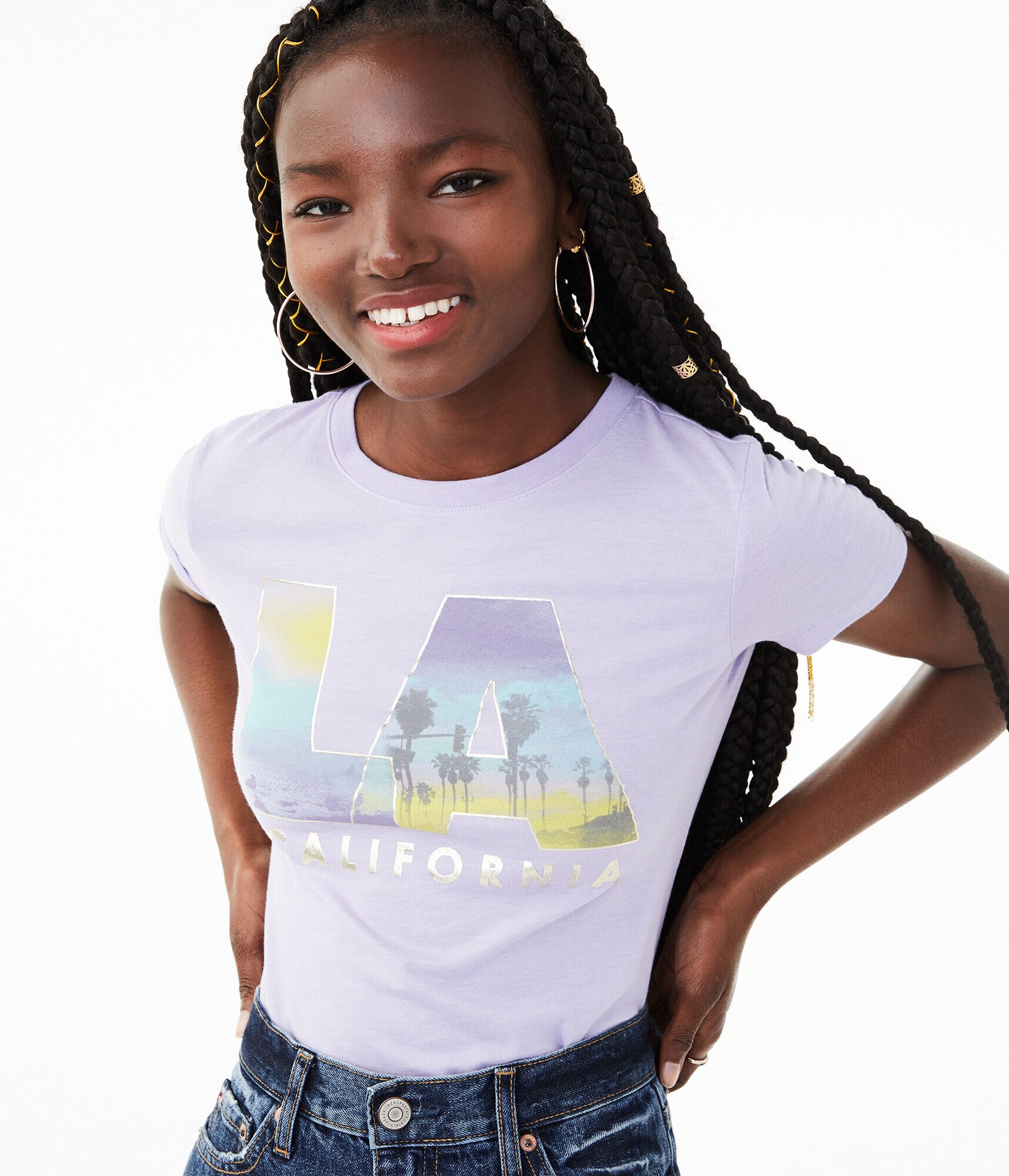 Free State LA California Graphic Tee