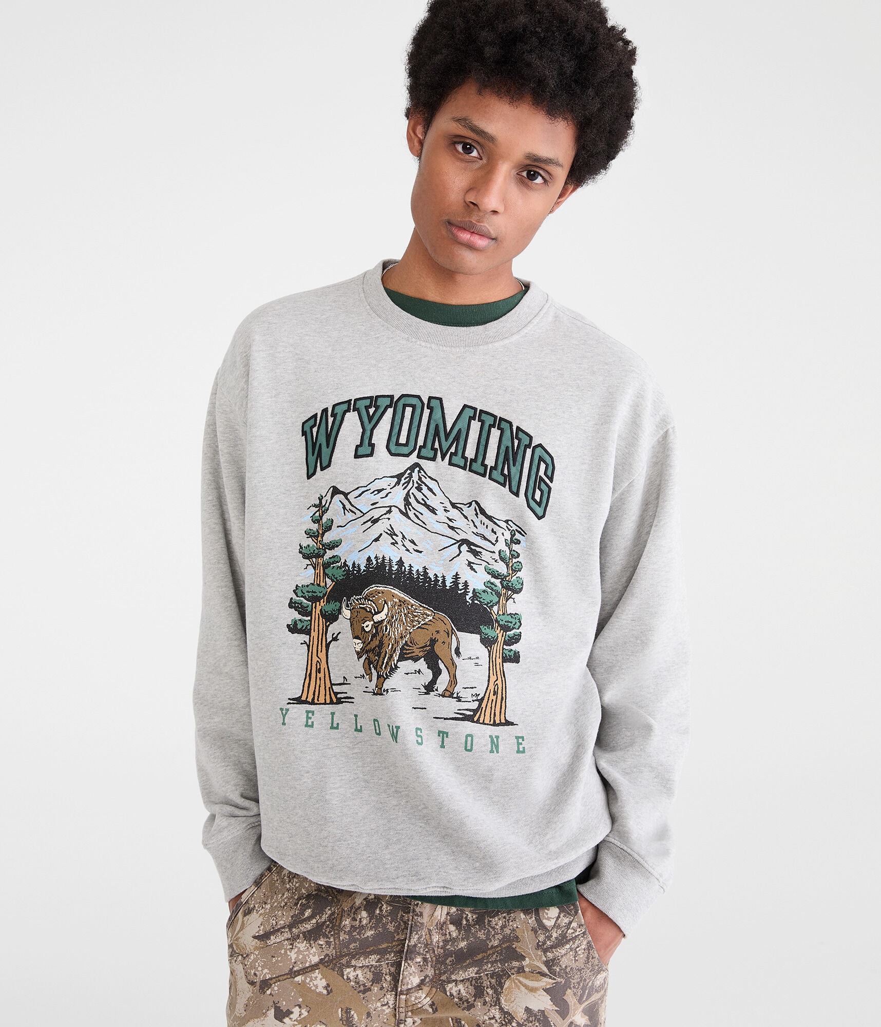 Yellowstone Wyoming Crew Sweatshirt