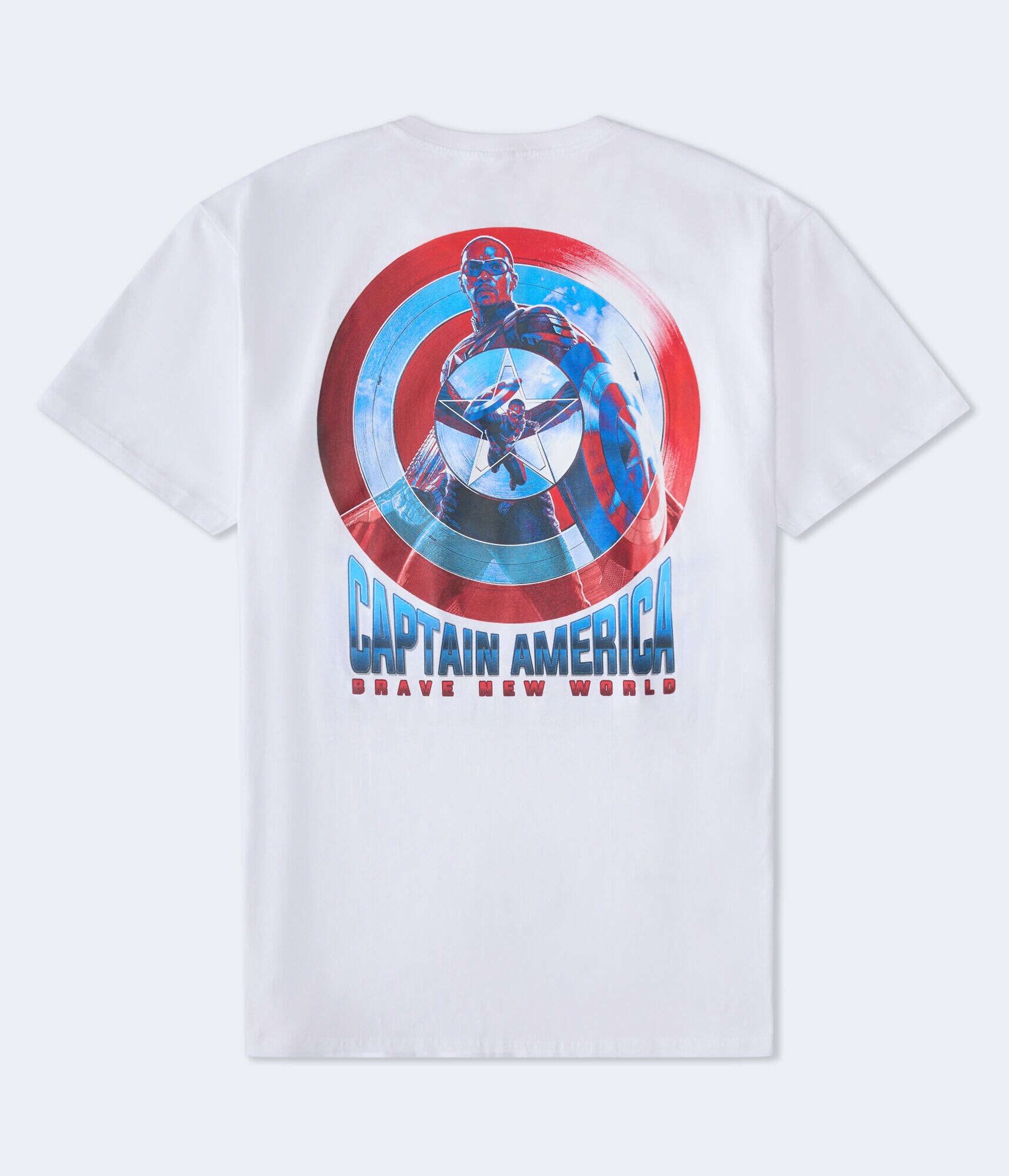 Marvel | Aero Captain America Brave New World Relaxed Graphic Tee