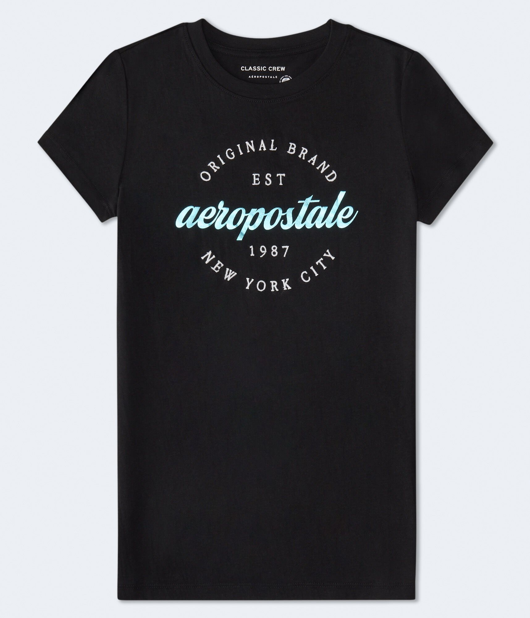Aeropostale Circle Foil Graphic Tee