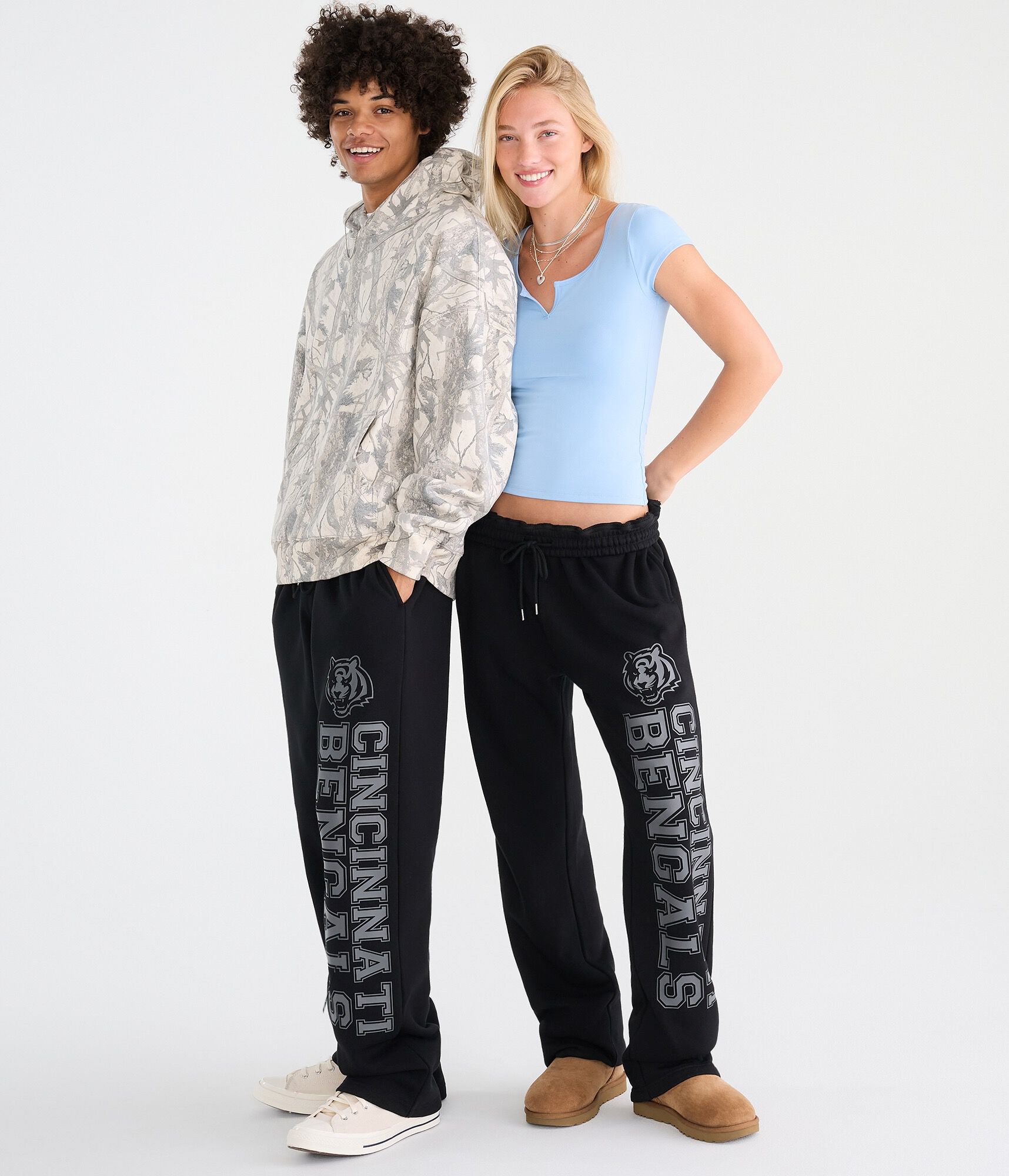 Cincinnati Bengals Shadow Straight Leg Sweatpants