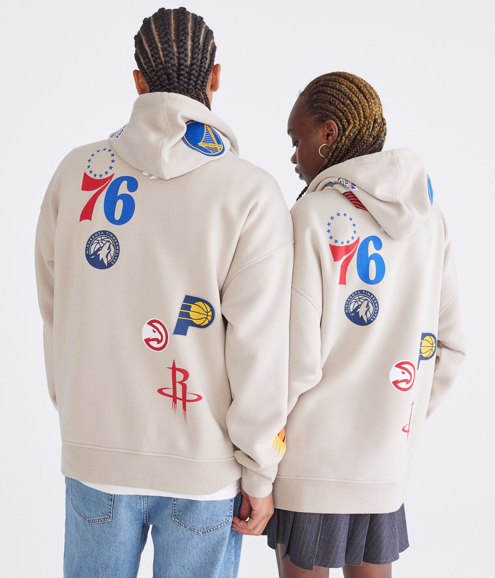 NBA Team Logos Pullover Hoodie - Main Image