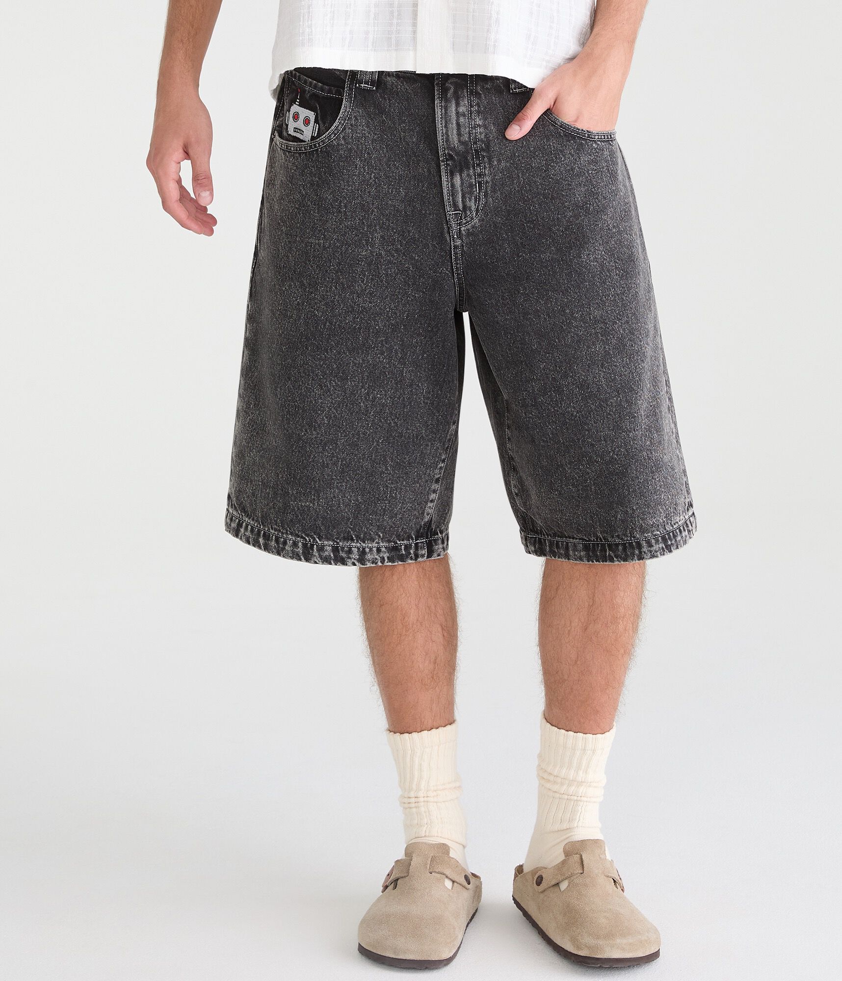 Super Baggy Denim Shorts 12.5"
