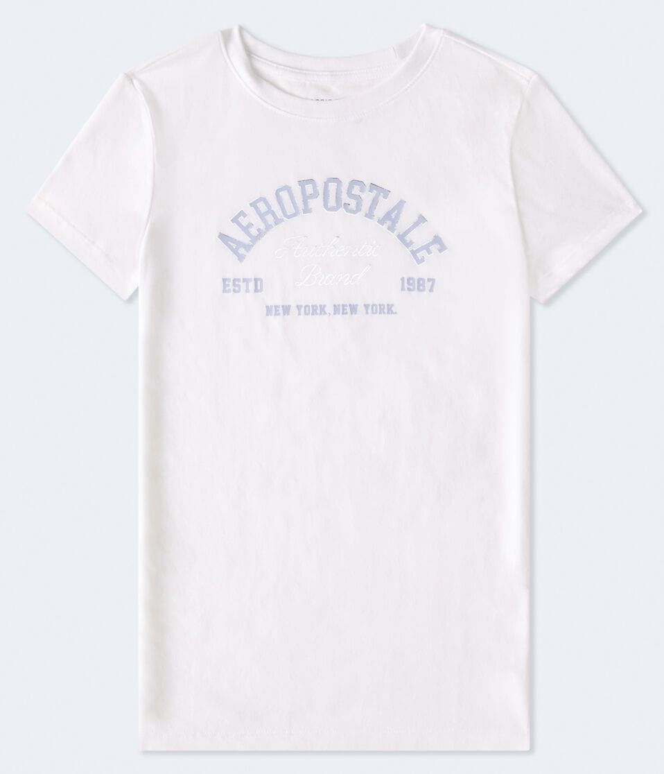 Aeropostale Arch Foil Graphic Tee