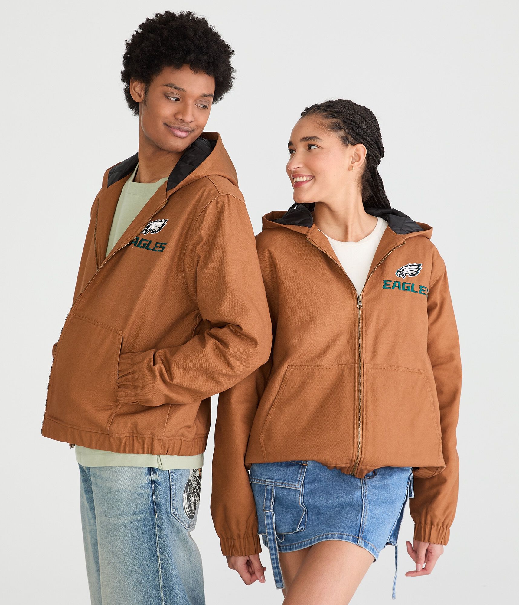 Philadelphia Eagles Hooded Workwear Jacket