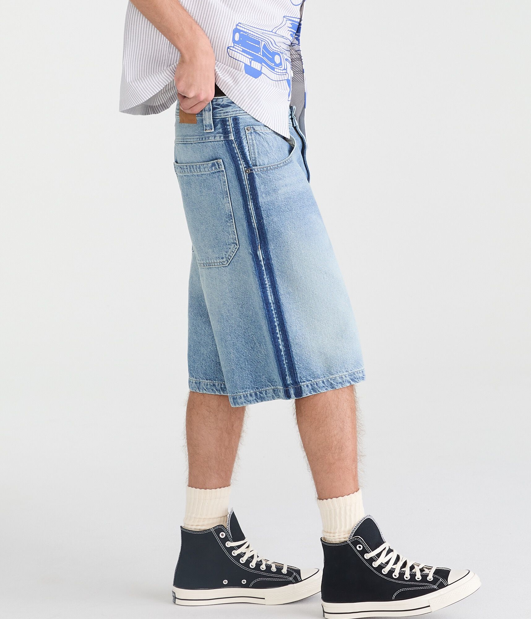 Super Baggy Denim Shorts 12.5"