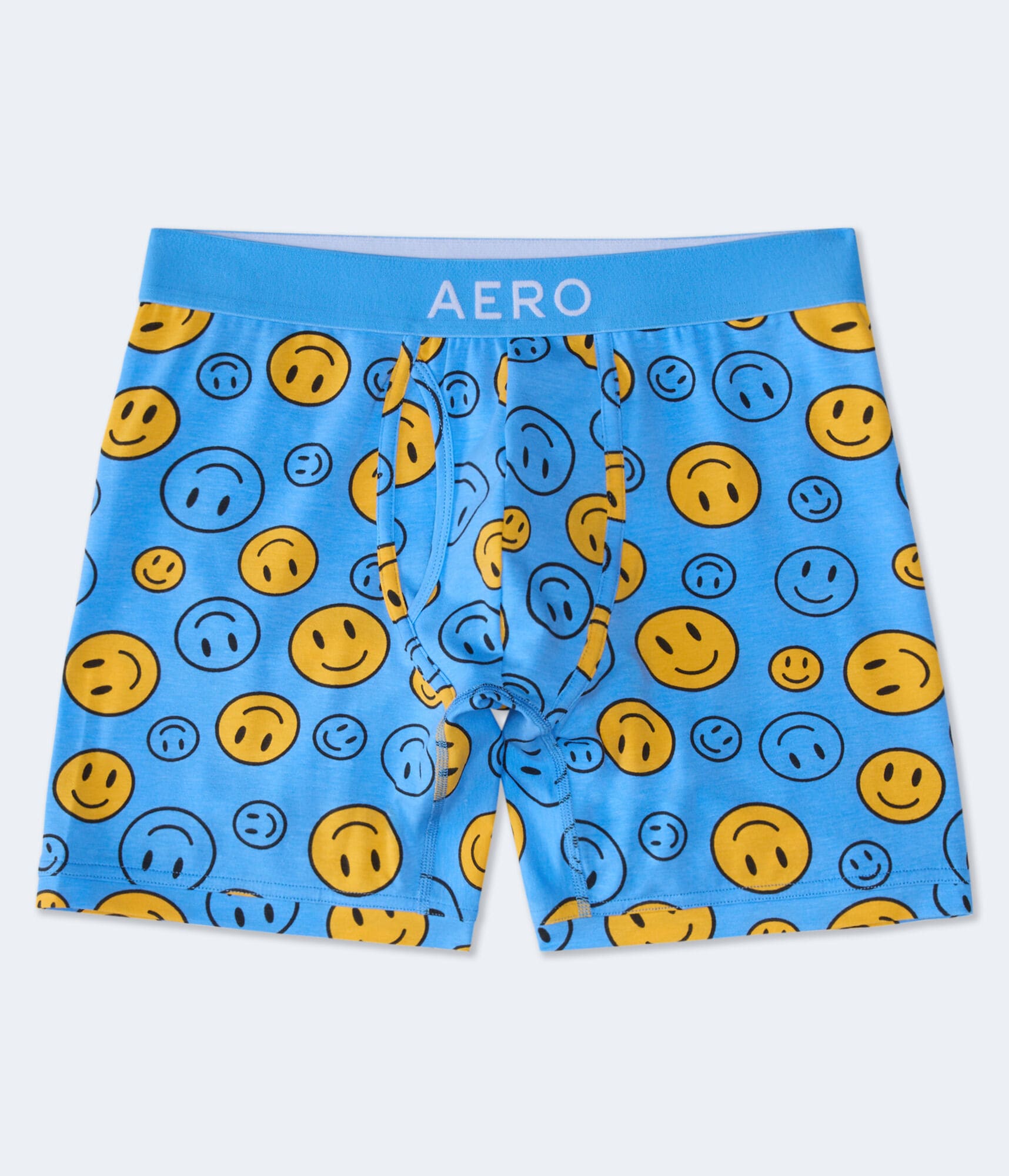 Smiley Faces 6" Knit Boxer Briefs