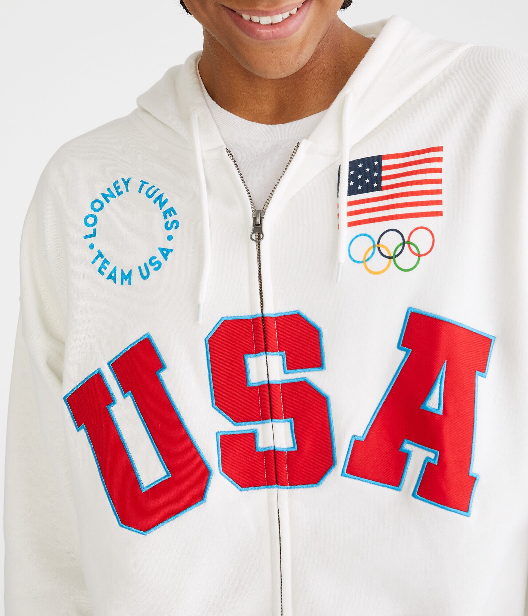 Looney Tunes x Team USA Full-Zip Hoodie