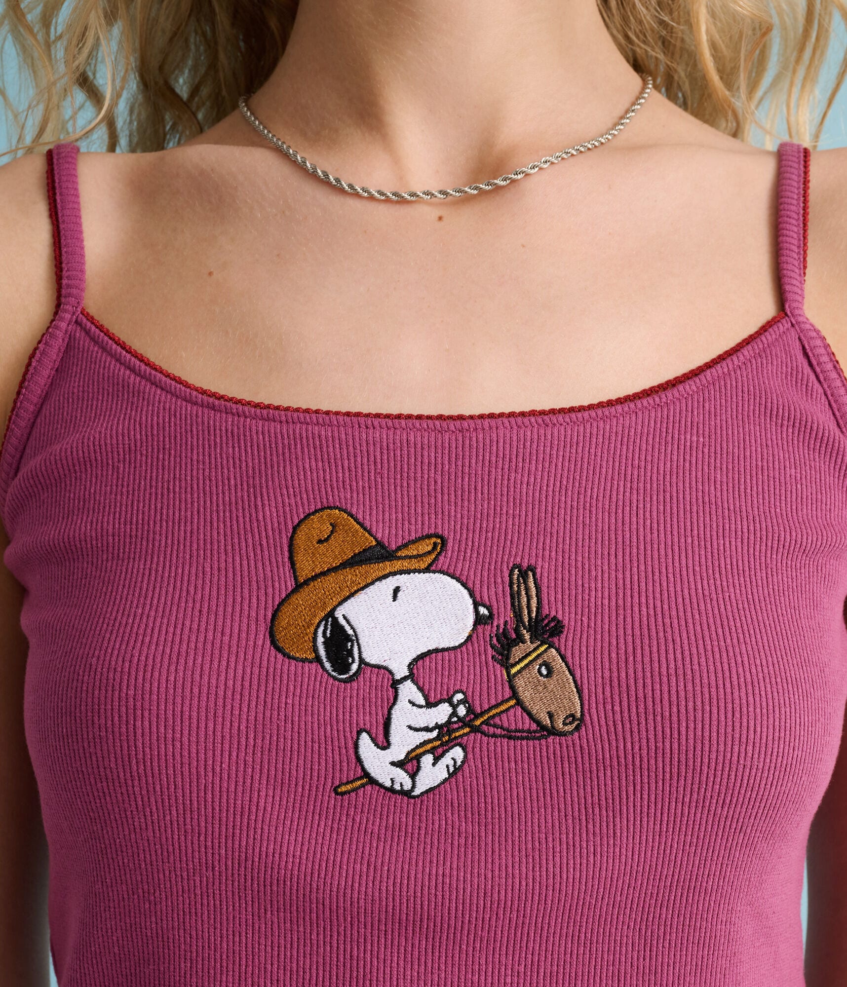 Peanuts® | Aéropostale Western Snoopy Horseback Sleep Tank