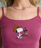 Peanuts® | Aéropostale Western Snoopy Horseback Sleep Tank
