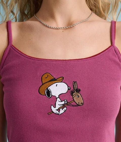 Peanuts® | Aéropostale Western Snoopy Horseback Sleep Tank Peanuts® | Aéropostale Western Snoopy Horseback Sleep Tank