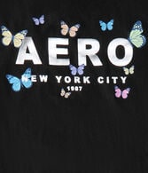 Aero Butterflies Foil Graphic Tee