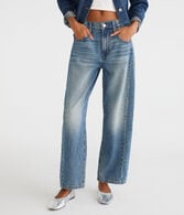 Mid-Rise Barrel Leg Jean - SKU MERGED TO 87012495