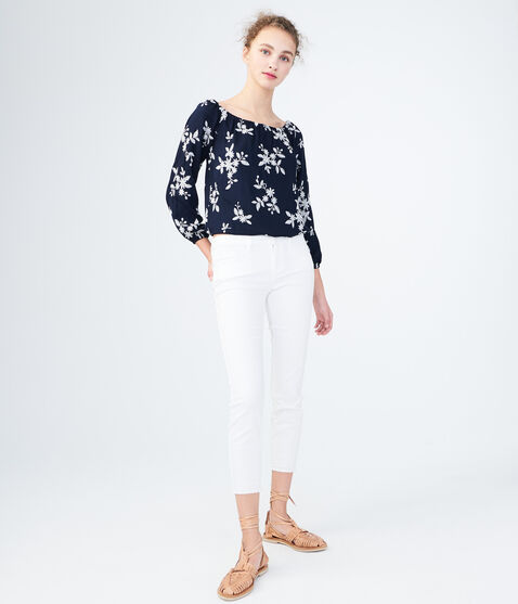 Seriously Stretchy Low-Rise Crop Jegging Seriously Stretchy Low-Rise Crop Jegging