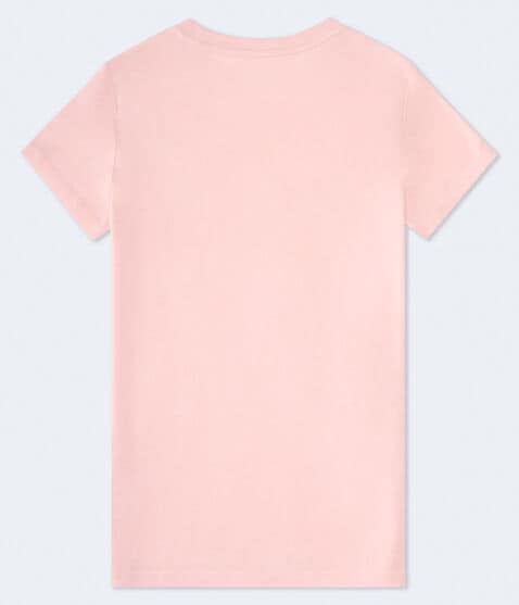 Aeropostale Script Rose Glitter Graphic Tee Aeropostale Script Rose Glitter Graphic Tee