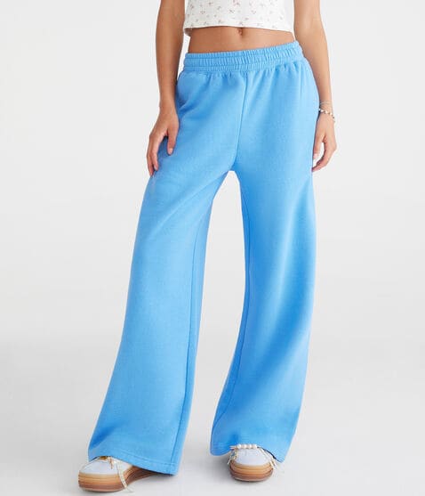 Mid-Rise Wide Leg Sweatpants Mid-Rise Wide Leg Sweatpants