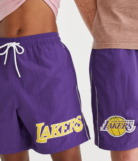 Los Angeles Lakers Nylon Shorts 6.5" Los Angeles Lakers Nylon Shorts 6.5"