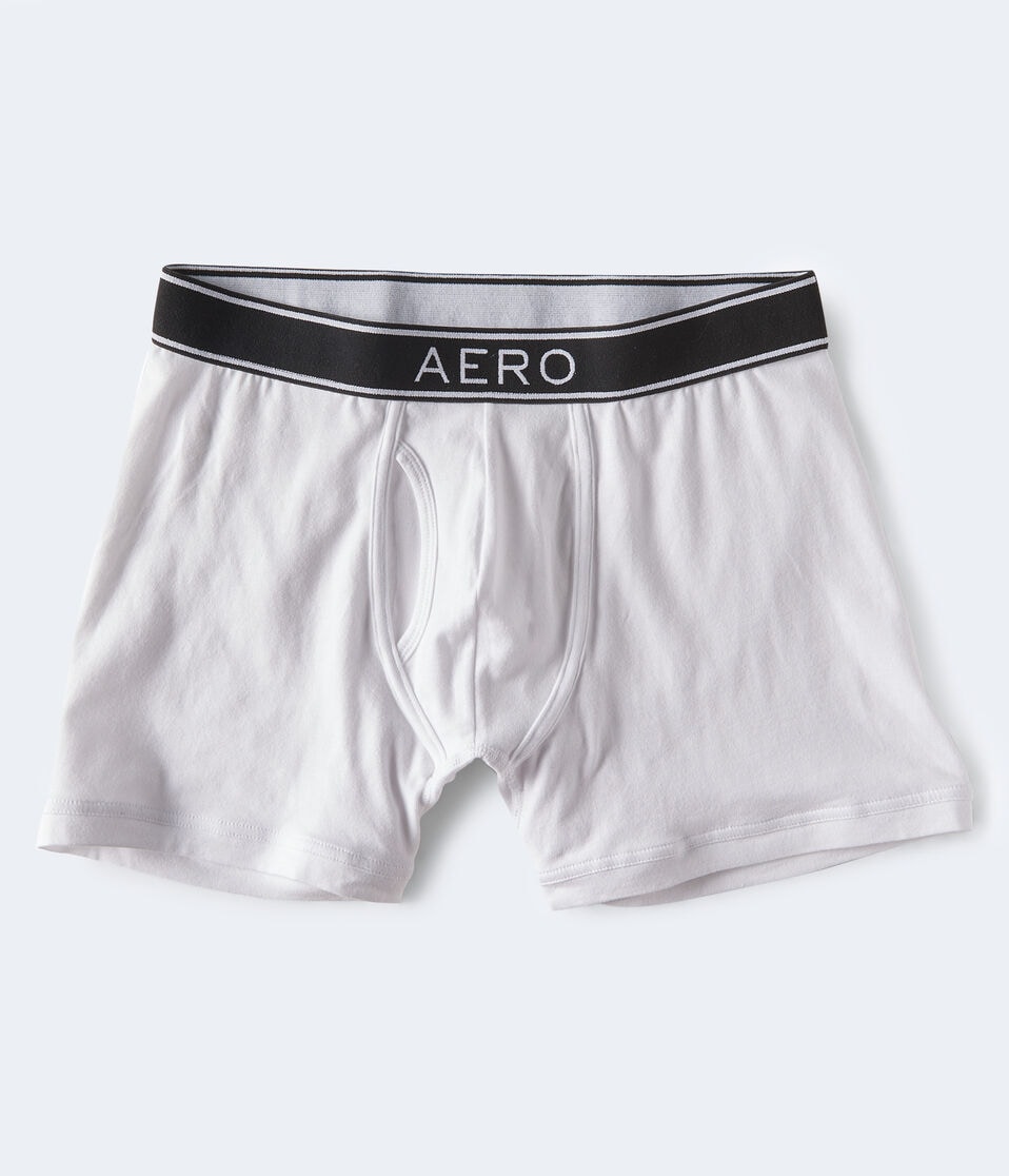 Rubberized Logo 3" Knit Boxer Briefs
