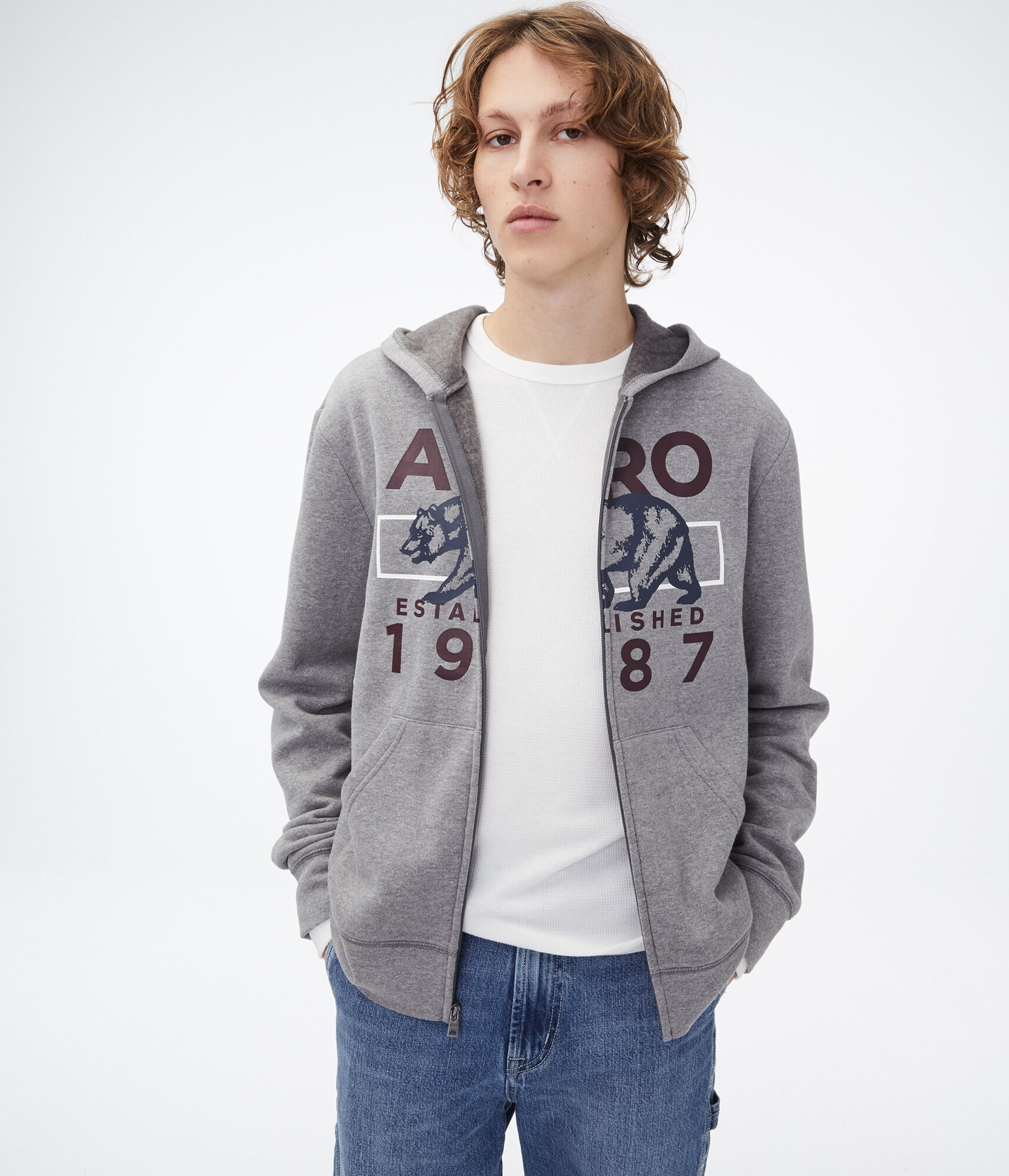 Aero Bear Full-Zip Hoodie