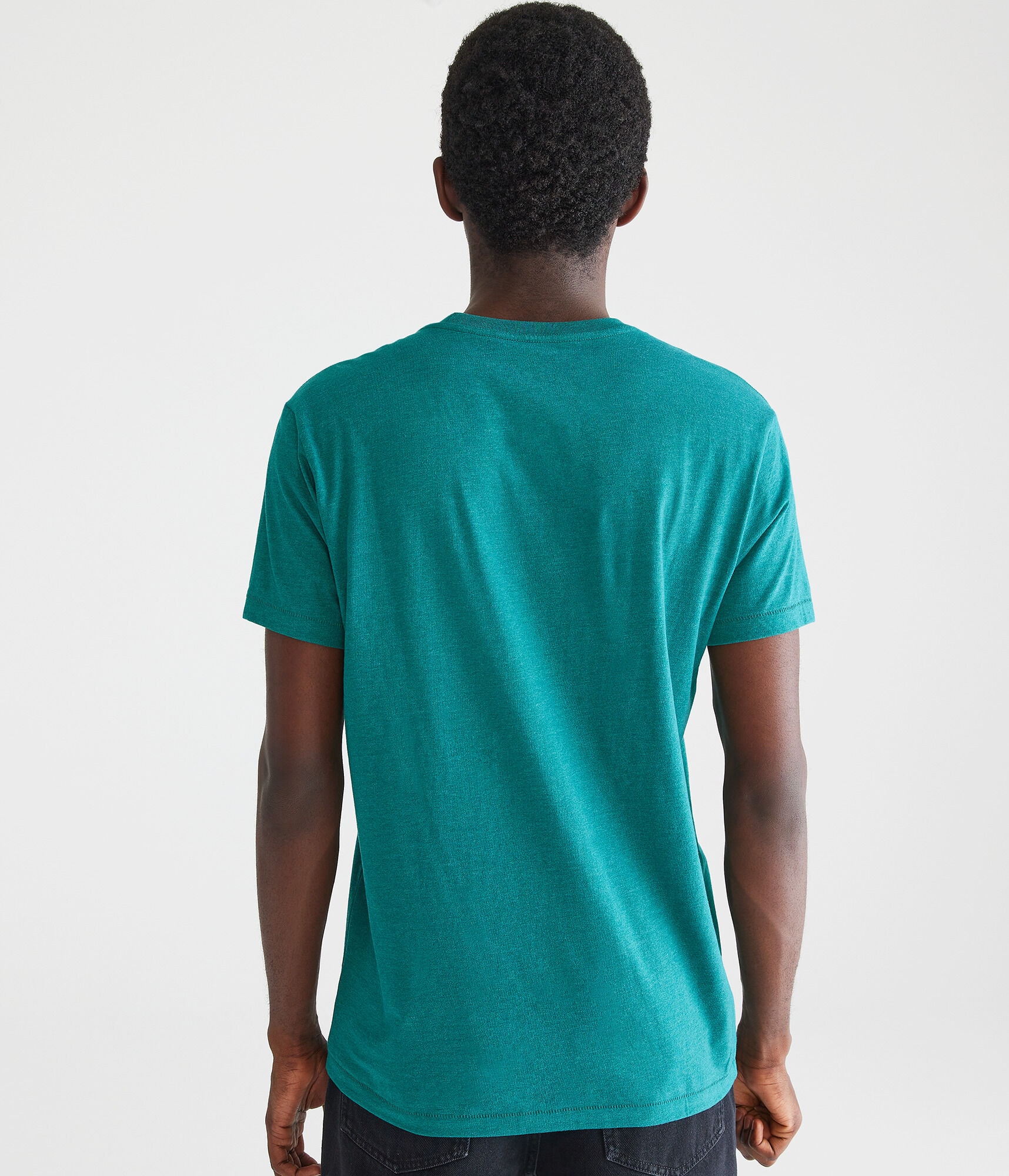 Aero Script Box Logo Graphic Tee