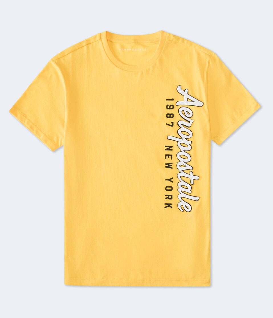 Aeropostale Script Appliqué Graphic Tee