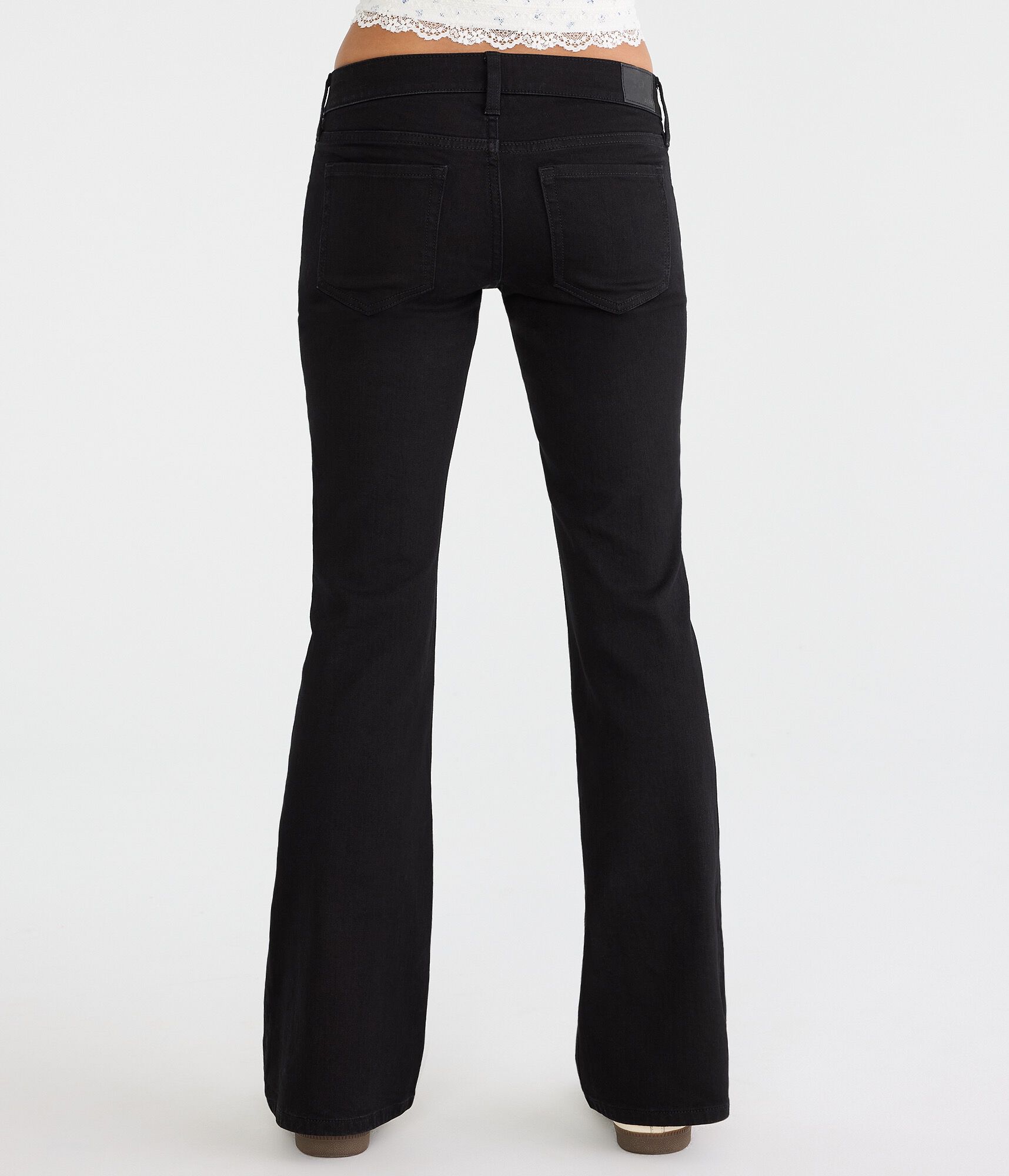 Low-Rise Flare Jean