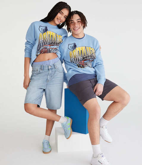 Memphis Grizzlies Crew Sweatshirt Memphis Grizzlies Crew Sweatshirt