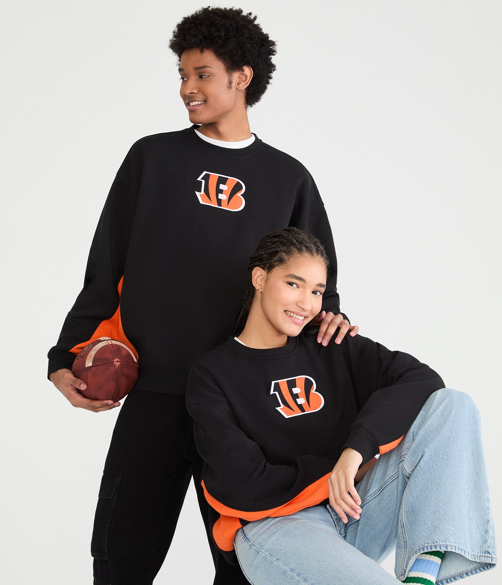 Cincinnati Bengals Logo Crew Sweatshirt