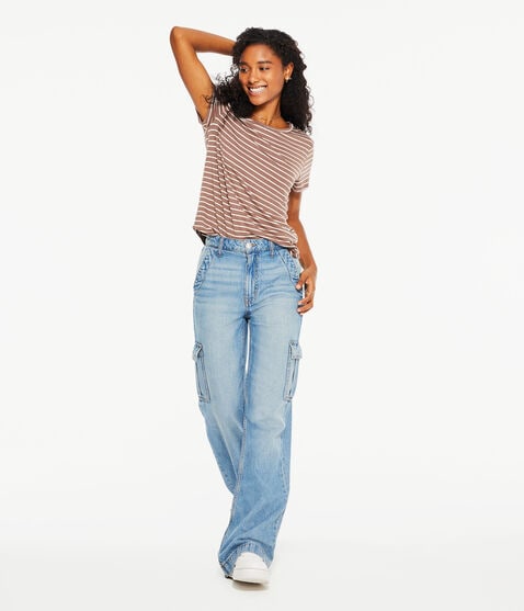 Seriously Soft Striped Crew Tee