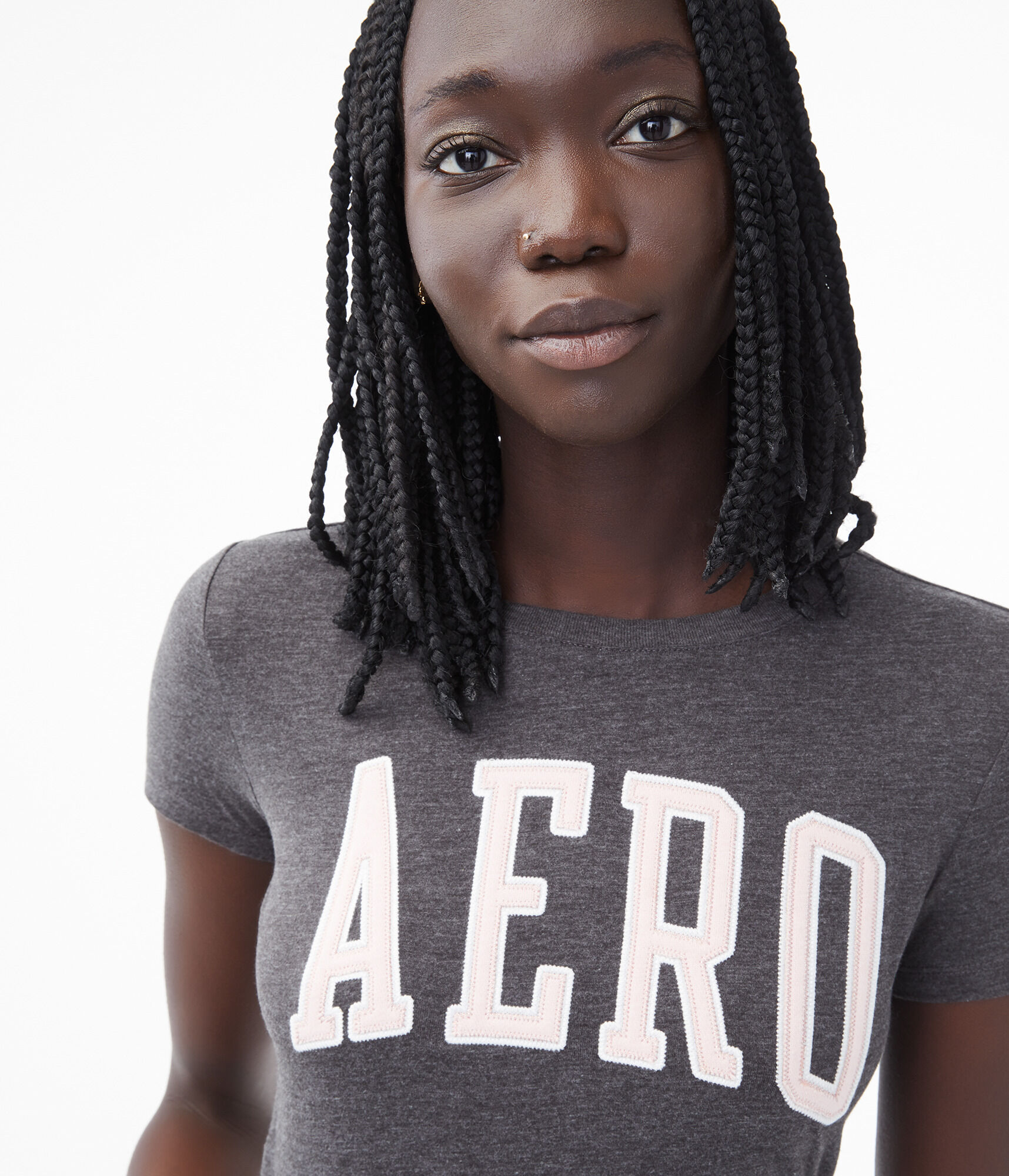 Aero Block Letter Graphic Tee